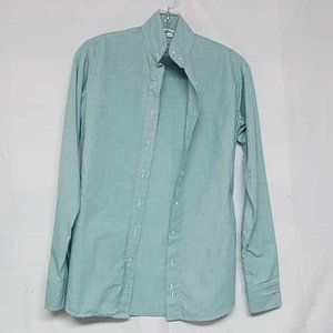 Silhouette Collection by Miller's green long sleeve show shirt ladies 30